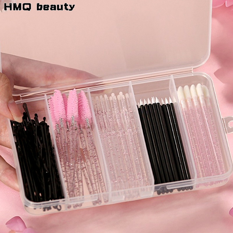 Eyelash Extension Eyeliner - 80 pièces ensemble de pinceaux de