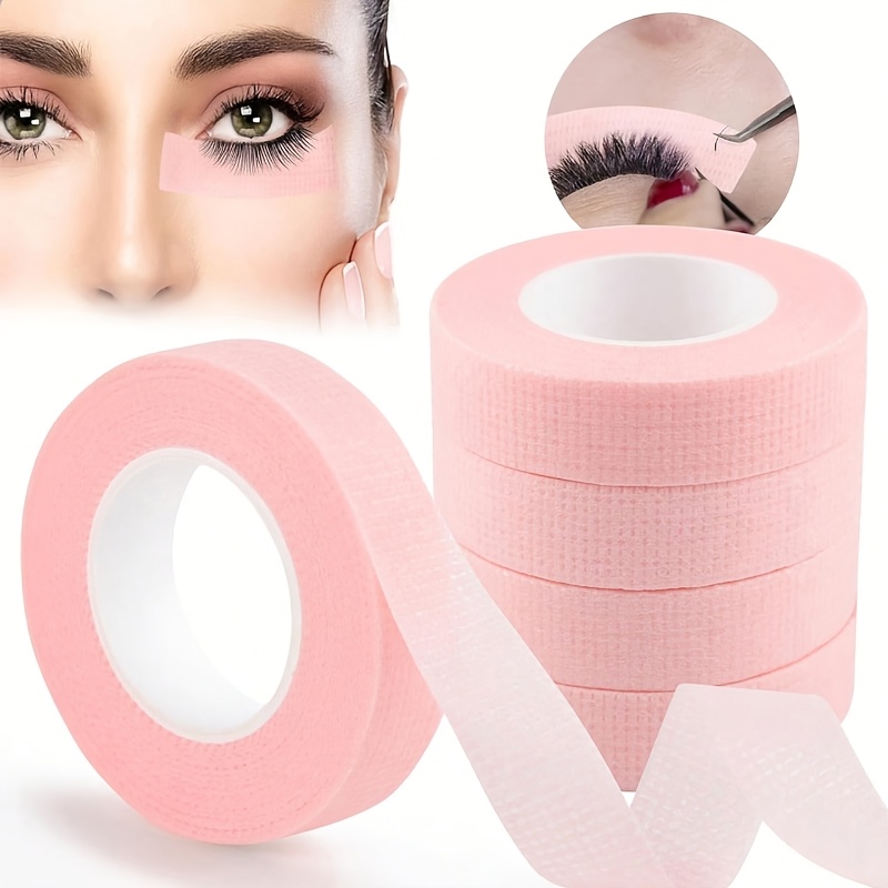 Eyelash Extension Eyeliner - 3 rouleaux de ruban microporeux pour