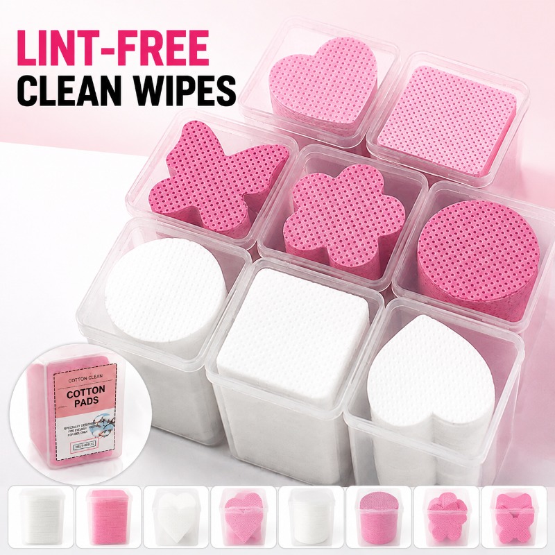 Eyelash Extension Remover - 200 lingettes nettoyantes pour colle à