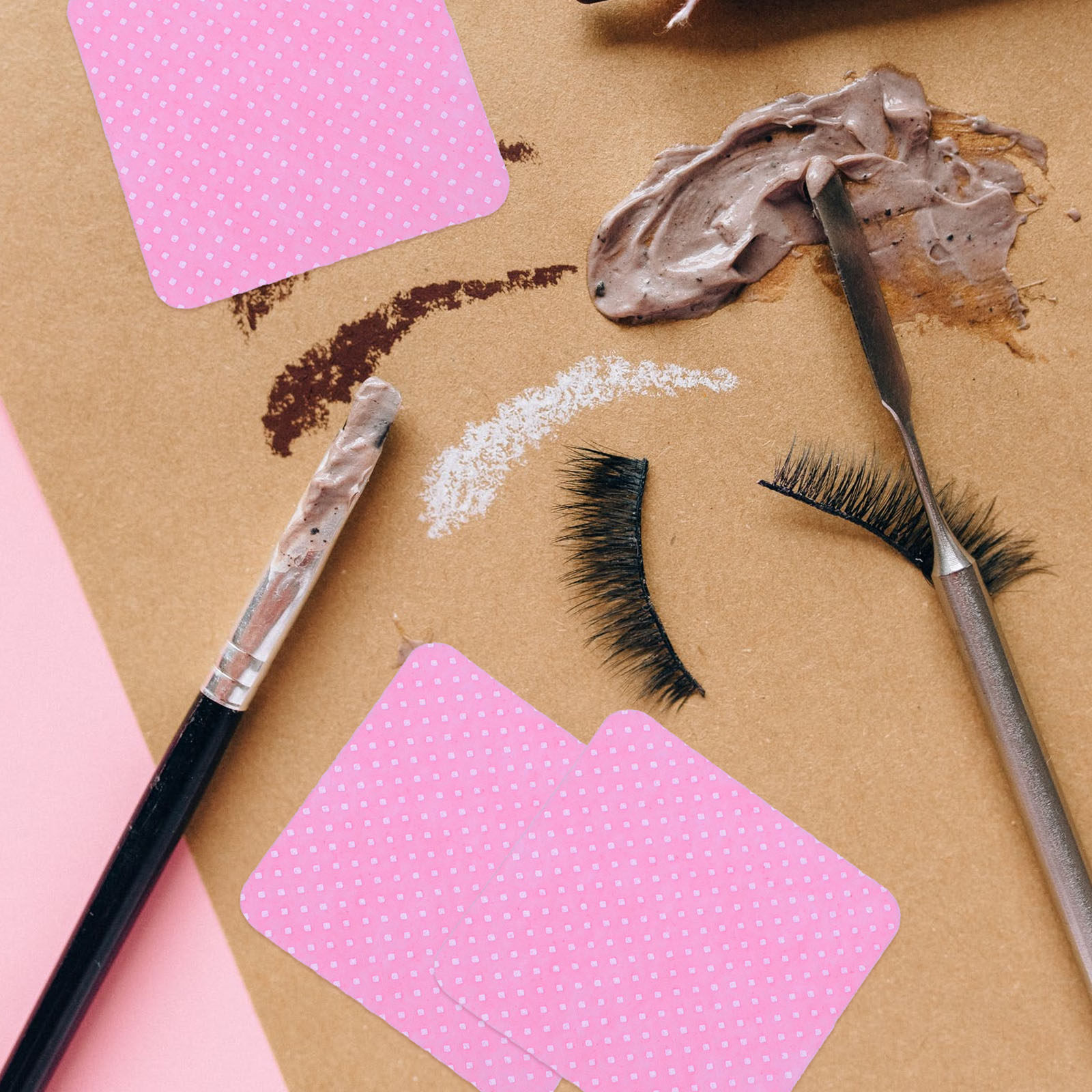 Eyelash Extension Remover - 600 lingettes en coton pour l'application