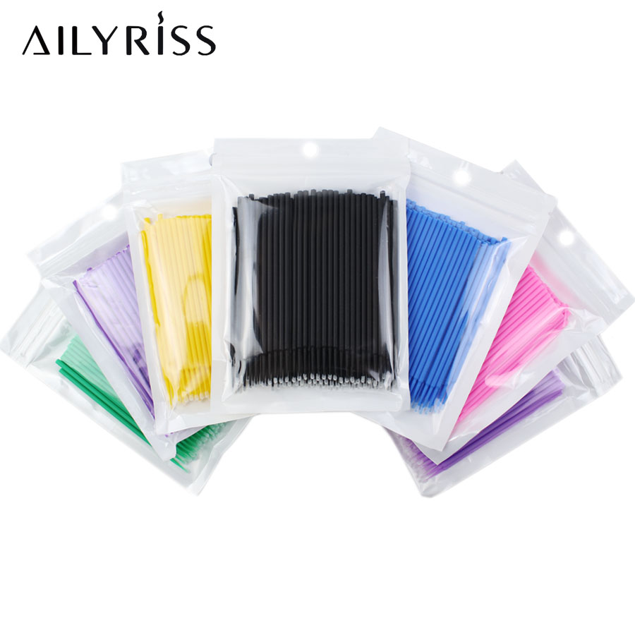 Brosses à cils jetables, 100 p - Eyelash Extension Remover avis et prix