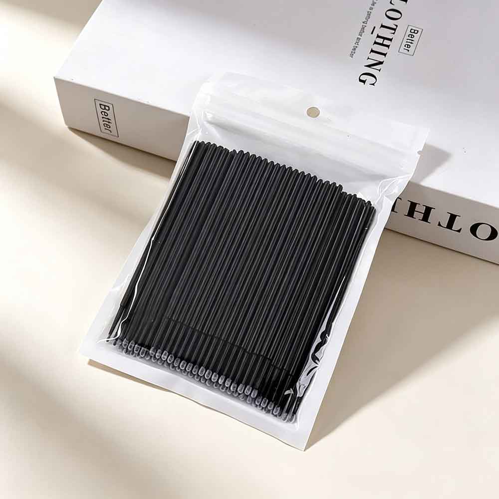 100 micro-brosses jetables pou - Eyelash Extension Remover avis et prix