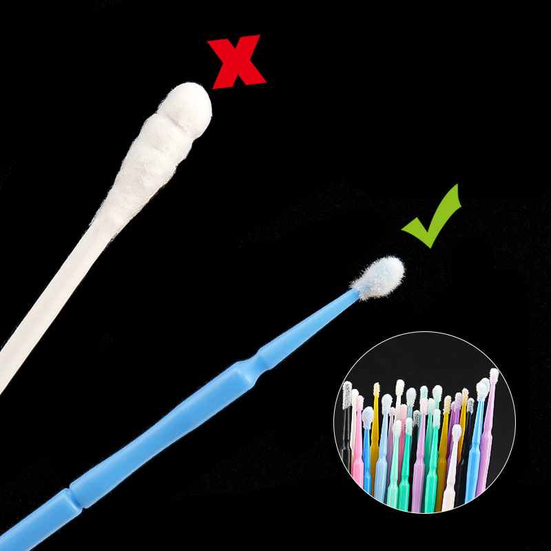 100 pièces/sac bambou Extensio - Eyelash Extension Remover avis et prix