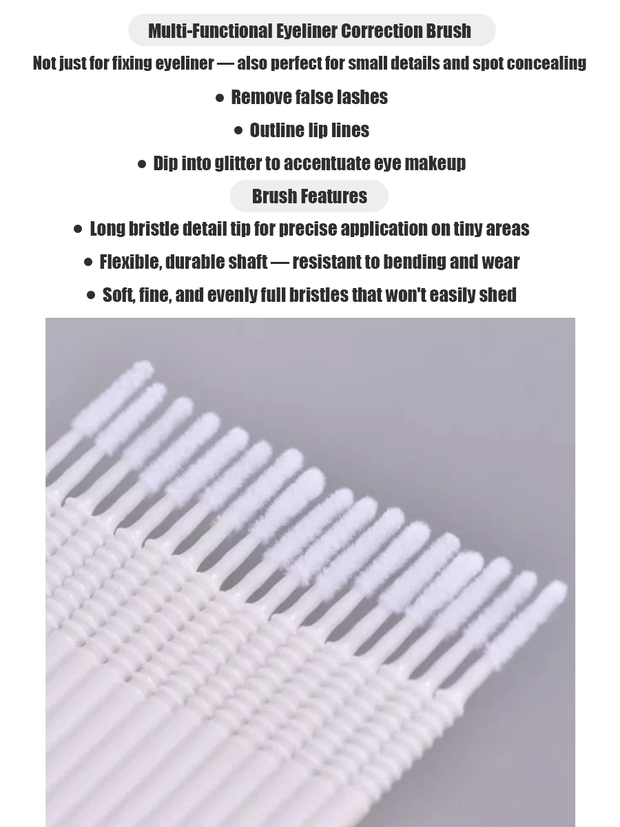 Coton-tiges longs jetables pou - Eyelash Extension Remover avis et prix