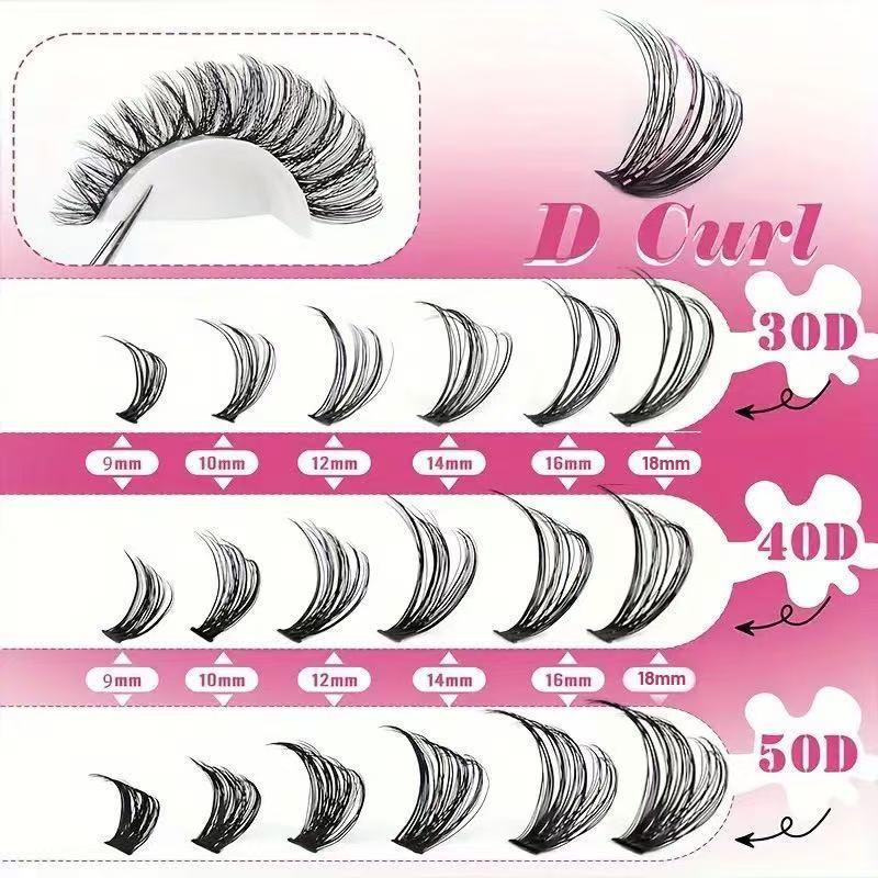 Kit de cils en bouquets profes - Eyelash Extension Kits avis et prix