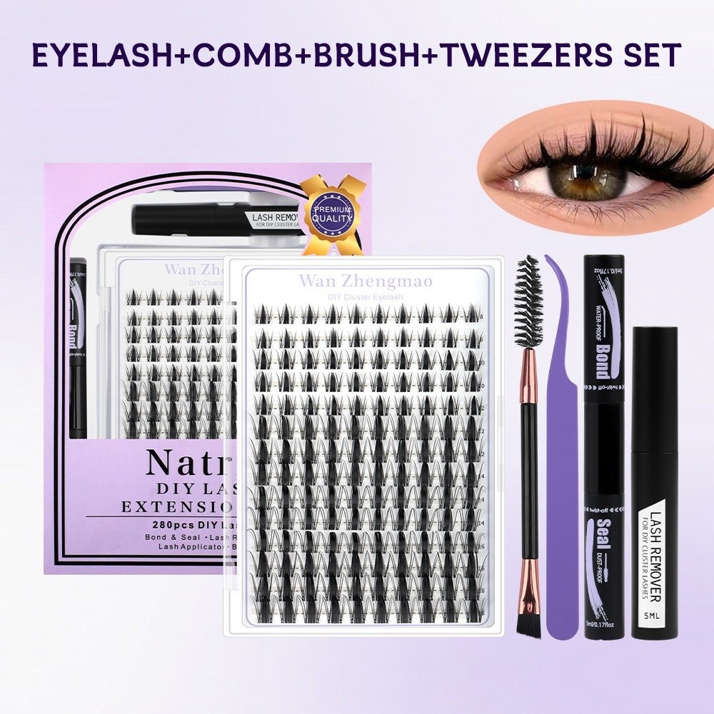 Kit d'extension de cils DIY 8- - Eyelash Extension Kits avis et prix