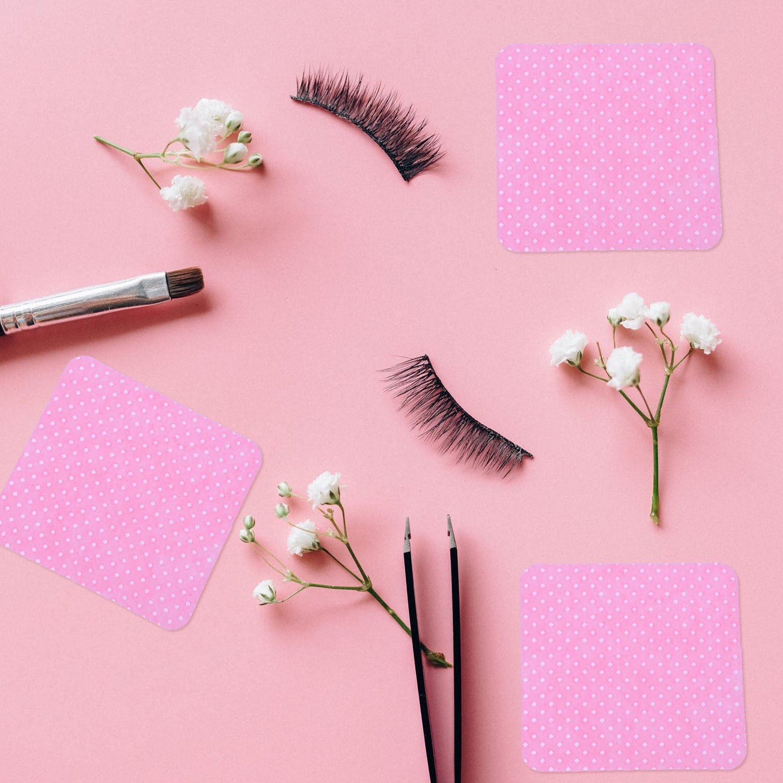 600 lingettes en coton pour l' - Eyelash Extension Remover avis et prix