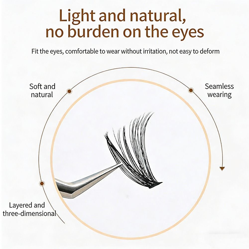 Faux cils effet naturel style  - Eyelash Extension Kits avis et prix